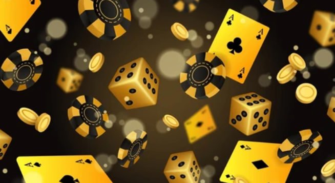 Dice Game interface on link waktogel showing prediction options and live roll animation